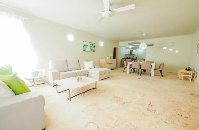 Playa Turquesa Ocean Club appartement luxe salon 2